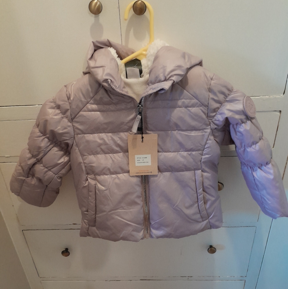 ZeroXposur Kids Puffer Jacket in Light Purple 4T
